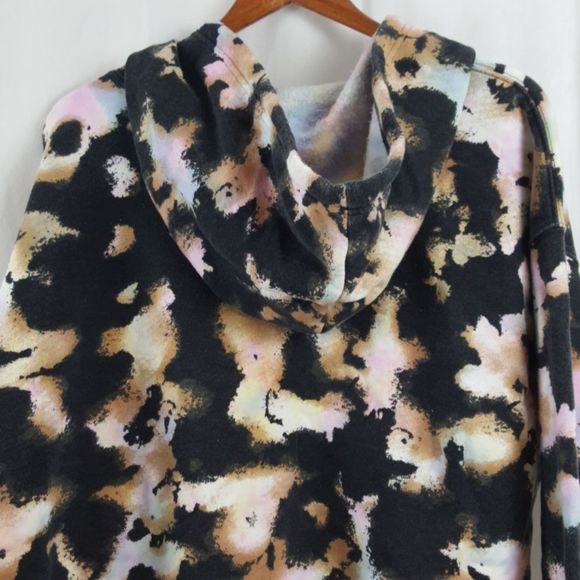 NWT Tie Dye Wild Fable Cropped Hoodie - Picture 4 of 10